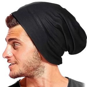 Satin Slouchy Beanie Cap